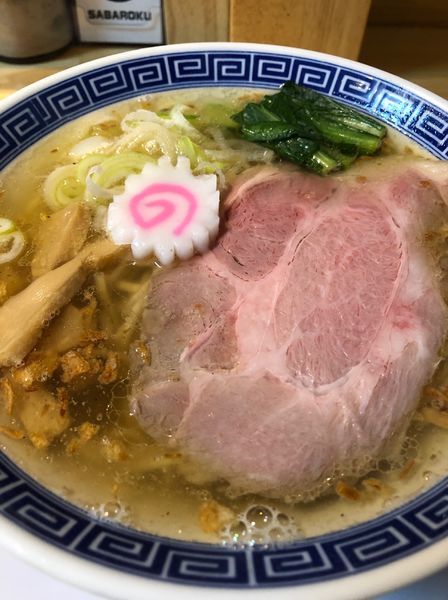 「サバ塩そば」@サバ6製麺所 福島本店の写真