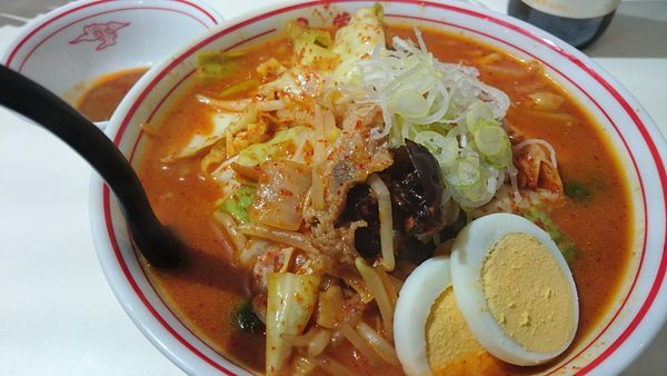 「五目味噌タンメン AB醤 大盛(クーポン)」@蒙古タンメン中本 横浜店の写真