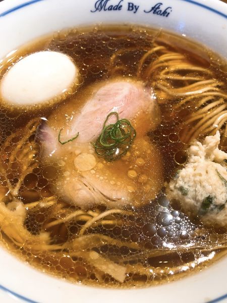 「しょうゆラーメン ¥800＋煮たまご ¥100」@中華蕎麦 あお木 secondの写真