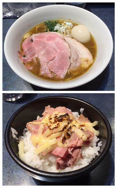 「【臨時営業限定】カレーらーめん(追い飯付き)」@とものもとの写真