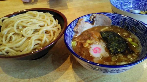 「つけ半チャーシューつけ麺」@くり山の写真