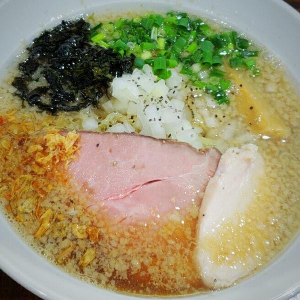 「背脂煮干そば ８００円」@二代目 むじゃきの写真