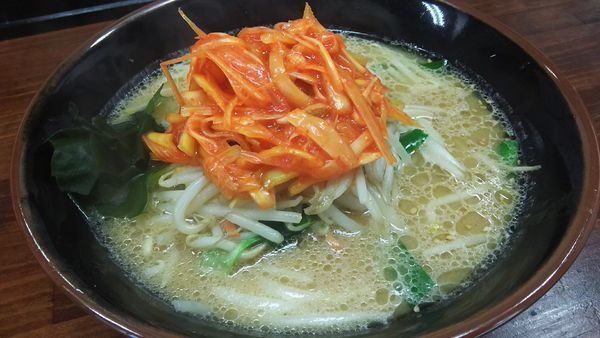 「ネギ味噌ラーメン￥７５０」@文明の写真