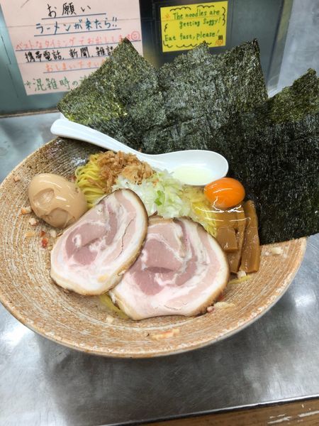 「ホッキ貝のまぜそば」@覆麺 智の写真