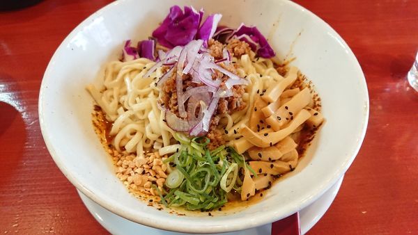 「汁なしタンタン麺880円」@ら～めんつけ麺 えびすの写真