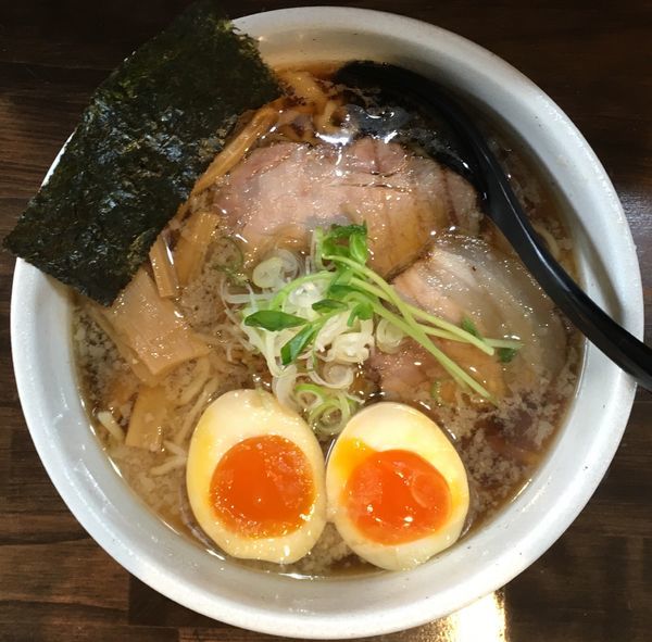 「中華そば＋味玉」@中華そば 西のの写真