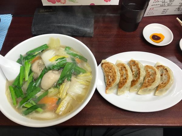 「牡蠣そば」@中華食堂 けんの写真