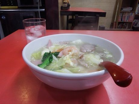 「大鵬タンメン（半ラーメン）」@中華料理 大鵬の写真