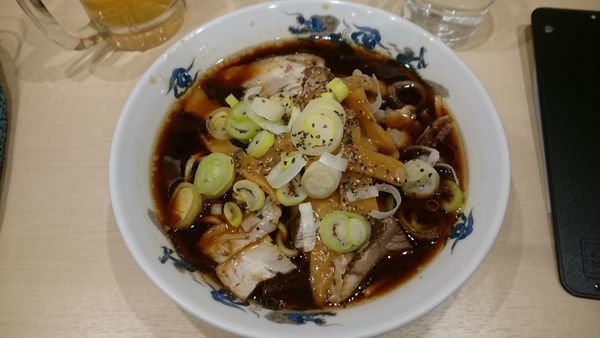 「中華そば小（並）750円」@西町大喜 とやマルシェ店の写真