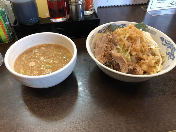 「つけ麺中」@ラーメンどでん 大宮店の写真