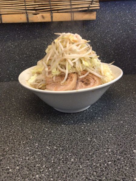 「小野菜ニンニクマシ、炙り」@山次郎の写真