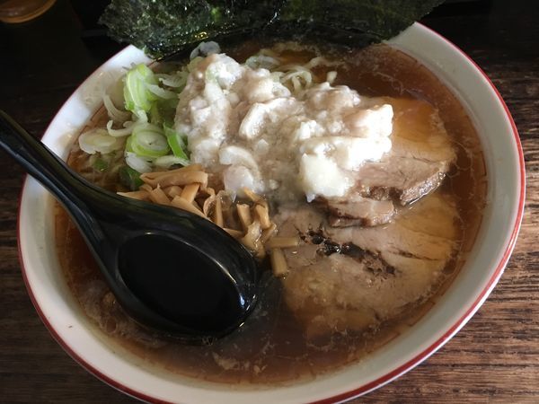 「ラーメン小 身入り」@手打ち中華そば 酒田 平間店の写真