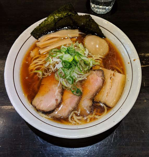 「特製中華そば　1,050円」@中華そば しながわの写真