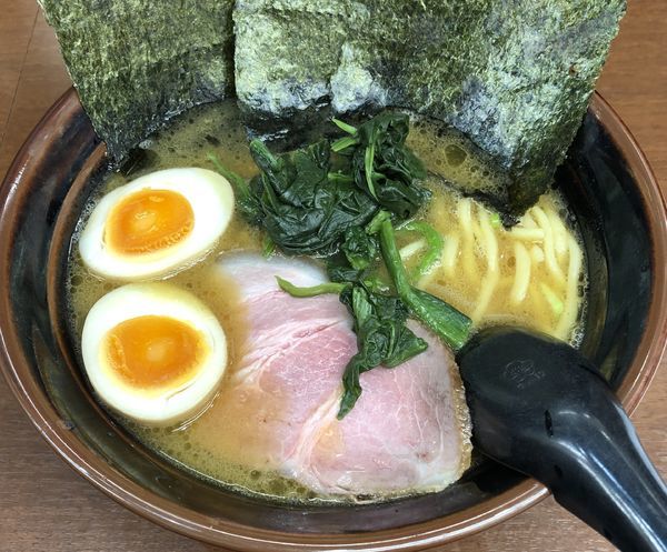 「味付け玉子らーめん（￥604）」@らーめん せい家 町田店の写真