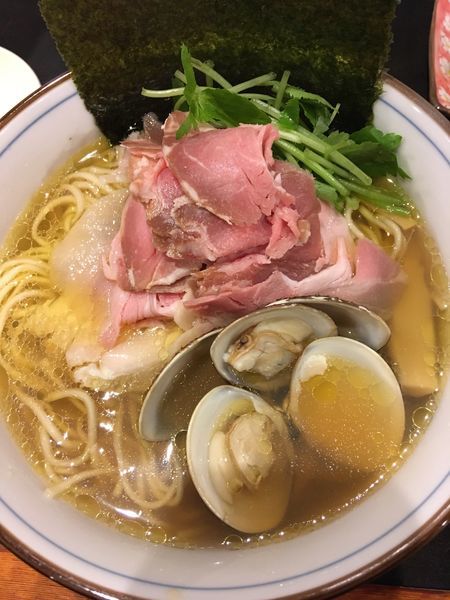 「蛤そば」@中華そば 四つ葉の写真