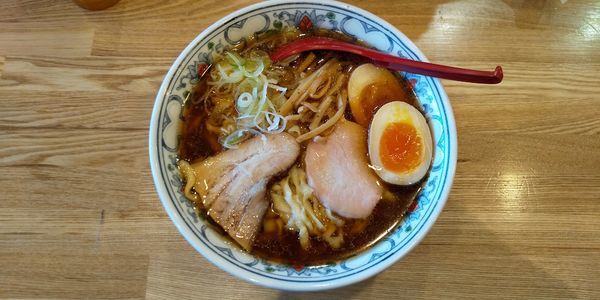 「醤油 味玉」@くじら食堂 nonowa東小金井店の写真