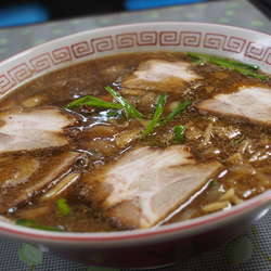 ＋半チャーハンセットのスタミナチャーシューメン