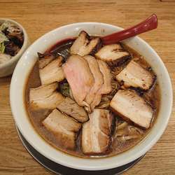 肉そば(大)＋チャーシューご飯