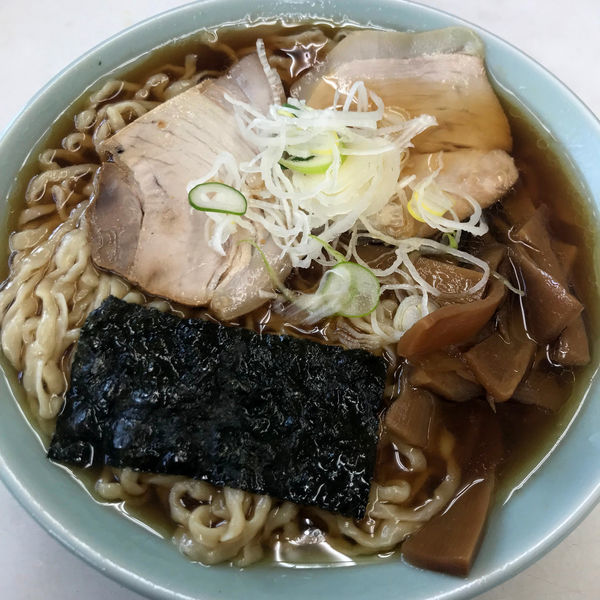 「ラーメン　600円」@秀来軒の写真