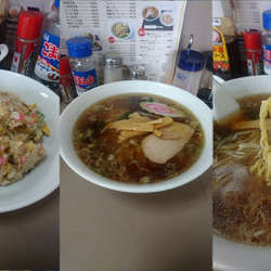 ラーメン+半チャーハンの『Ａセット(￥800)』