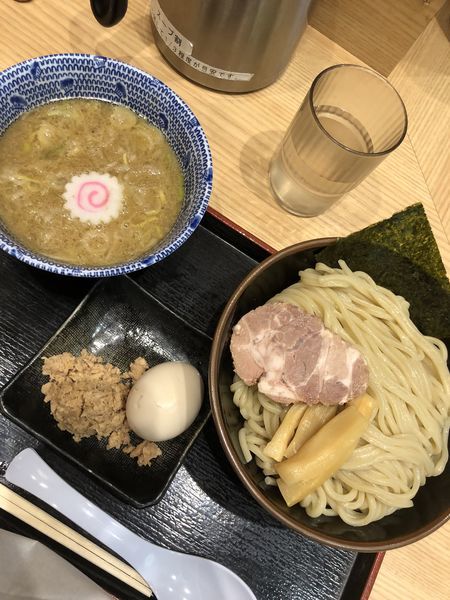 「得製つけ麺並」@舎鈴 キュービックプラザ新横浜店の写真