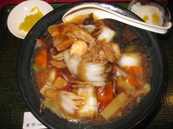 「五目湯麺（単品）　600円（ランチ）」@花彫酒家の写真