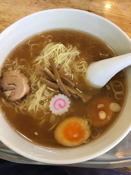 「中華麺＋煮玉子」@大勝軒 東川口の写真