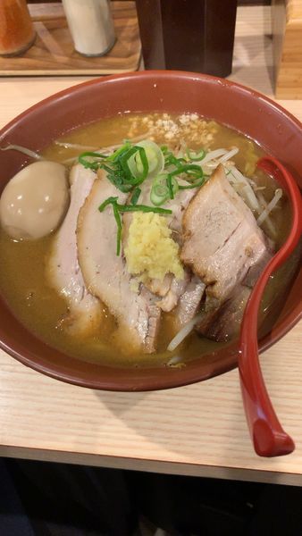 「焼き味噌+チャーシュー」@拉麺 大公 南太田本店の写真