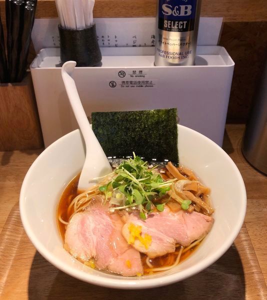 「醤油そば 780円」@自家製麺 中華そば 多繋の写真