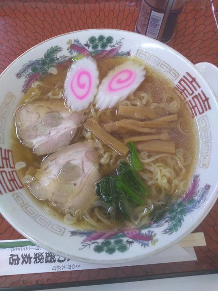 「らーめん 600円」@ファミリーレストラン くい道楽 支店の写真