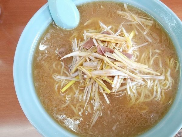 「ネギラーメン（中盛）」@ラーメンショップ 大杉店の写真