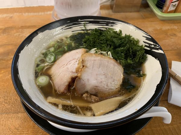 「地のり醤油ラーメン」@牛骨ラーメン 富んやの写真
