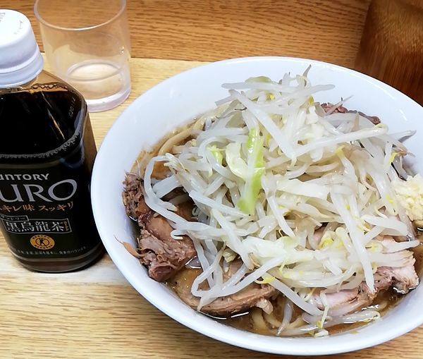 「小豚 少なめ 900円」@ラーメン二郎 環七新新代田店の写真