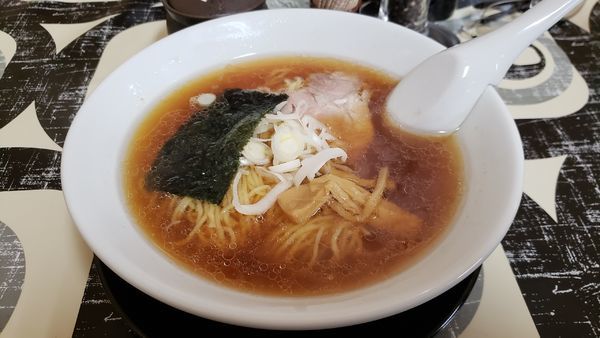 「中華そば 500円　☆」@寺カフェ 中華そば水加美の写真