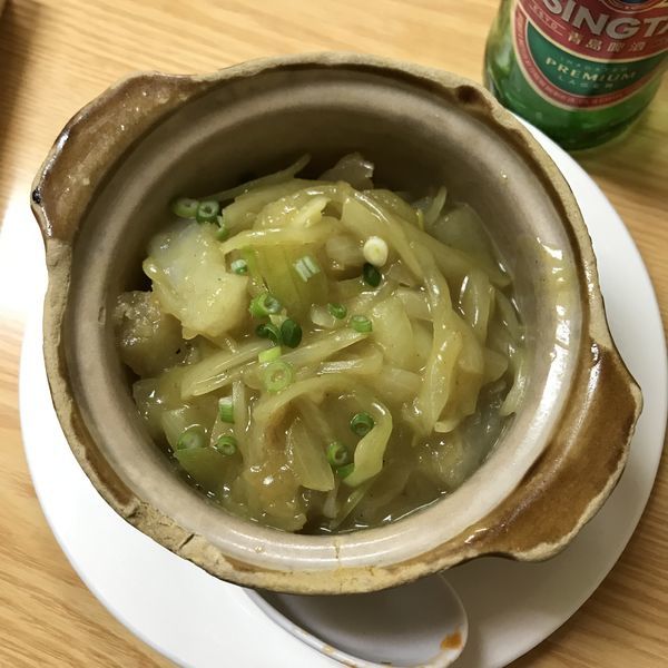 「加厘牛鞭子【牛のペニスカレー煮込み】」@上海小吃の写真