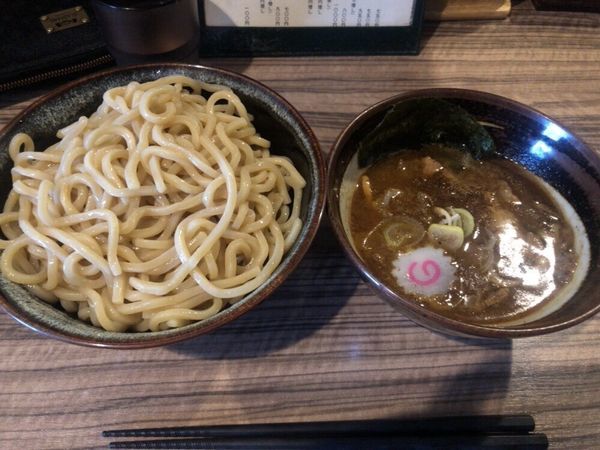「つけ麺 中盛 熱盛り」@麺屋 英の写真