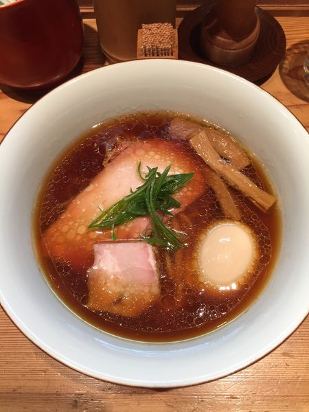 「醤油味玉 ¥950」@らぁめん鴇の写真