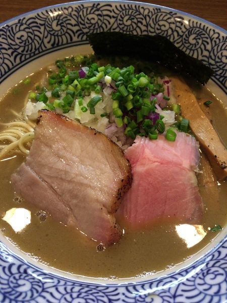 「極上濃厚煮干しそば ８００円」@煮干しつけ麺 宮元の写真