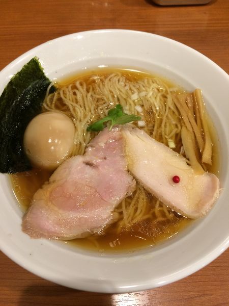 「味玉醤油ラーメン850円」@中華そば 七麺鳥の写真