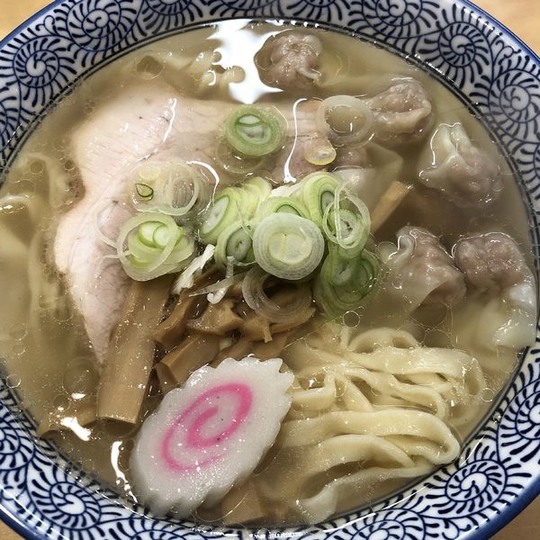 「塩ワンタンメン」@手打ちラーメン 清仁軒の写真