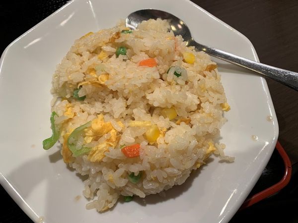 「もやし麺＋半チャーハン（日替りランチ）」@中華料理 陳記の写真