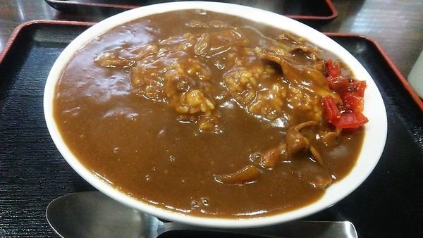 「カレーライス 650円」@丸ト庵の写真