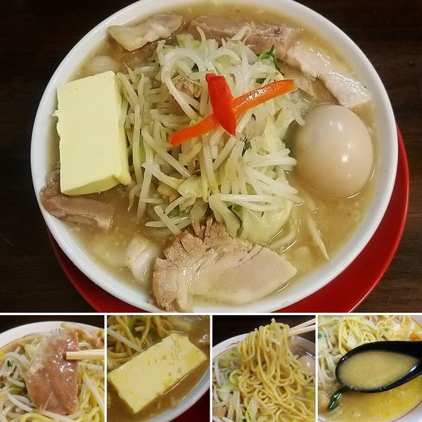 「特製竹ちゃんタンメン＋バター＝1060円」@竹ちゃんタンメンの写真