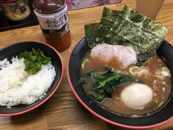 「レディースセット(700円)」@麺家 紫極の写真