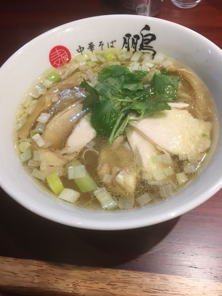 「塩ラーメン」@中華そば 鵬の写真