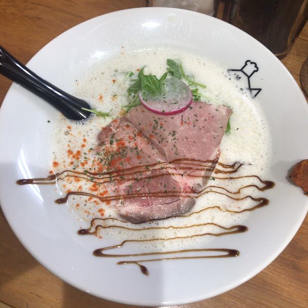 「鯛塩濃厚そば 830円」@鯛塩そば 縁の写真