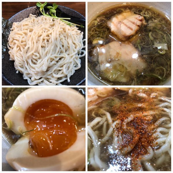 「つけ麺 780円 味玉 100円」@中華そば 西のの写真