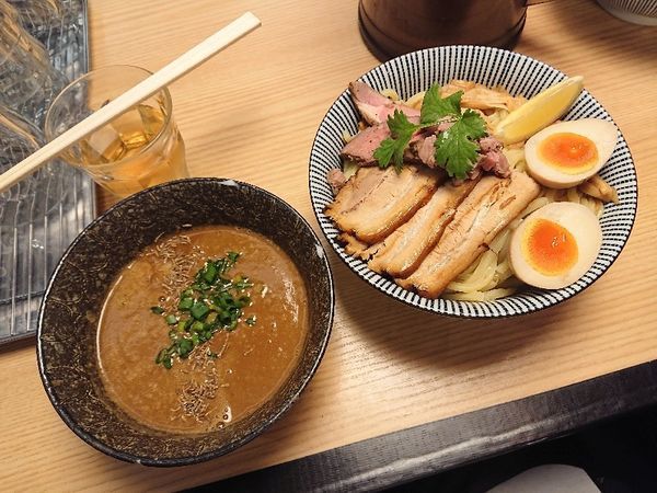 「子羊（ラム）つけめん 全部のせ」@自家製麺 MENSHO TOKYOの写真