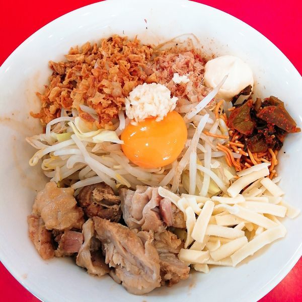 「まぜそば（アブラ以外全マシ）」@豚ゆうの写真