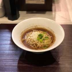 水と煮干(醤油)